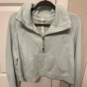 Mint Lululemon Scuba without hood